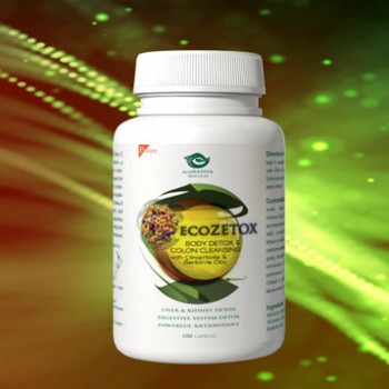 ecoZETOX Body Detox & Colon Cleansing - 100 Capsules