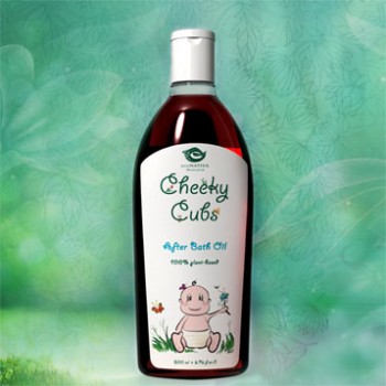 Cheeky Cubs After Bath Oil